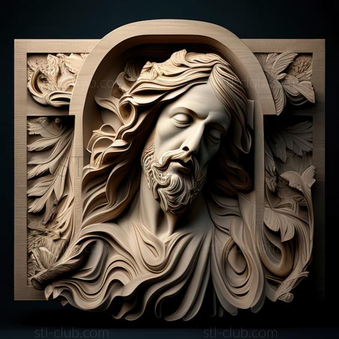 3D model st jesus (STL)